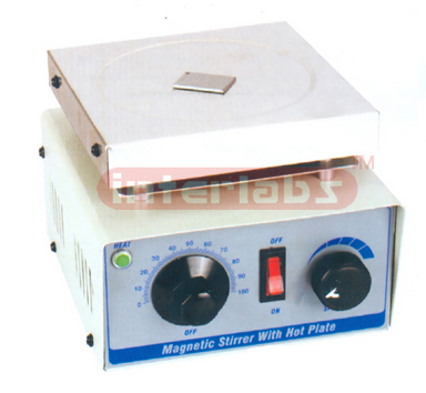 MAGNETIC STIRRER WITH HOT PLATE